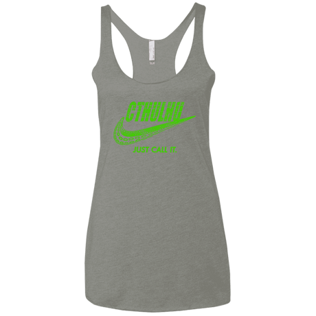 T-Shirts Venetian Grey / X-Small Just Call It Women's Triblend Racerback Tank