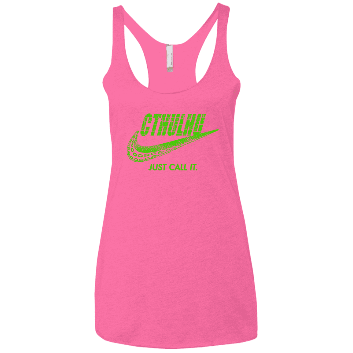 T-Shirts Vintage Pink / X-Small Just Call It Women's Triblend Racerback Tank