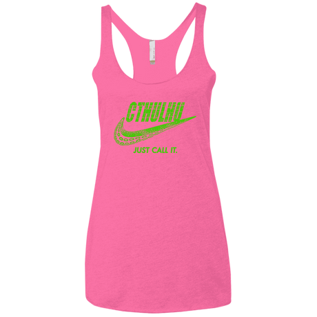 T-Shirts Vintage Pink / X-Small Just Call It Women's Triblend Racerback Tank