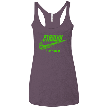 T-Shirts Vintage Purple / X-Small Just Call It Women's Triblend Racerback Tank