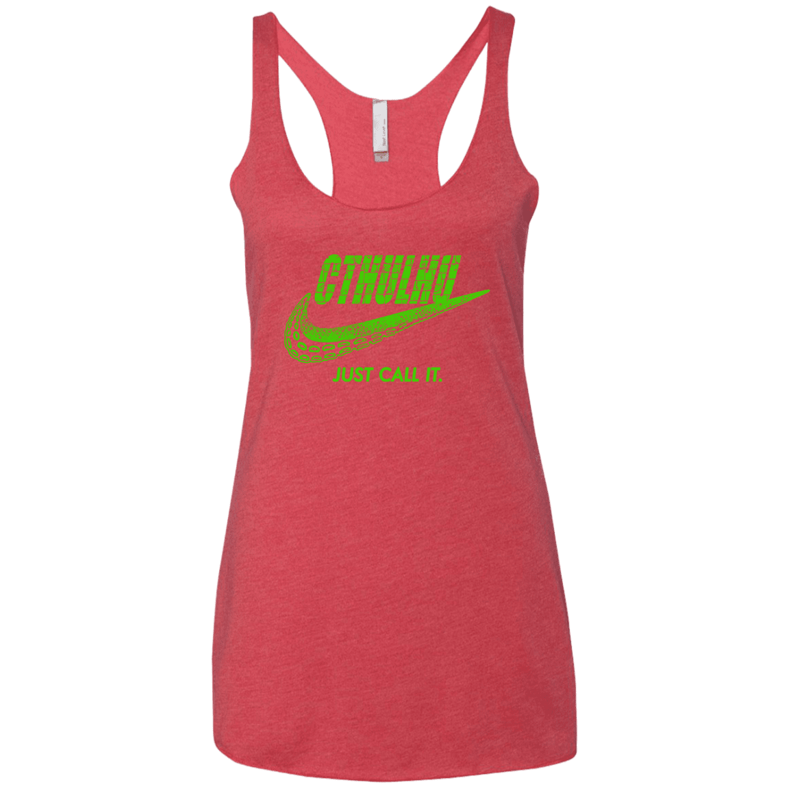 T-Shirts Vintage Red / X-Small Just Call It Women's Triblend Racerback Tank