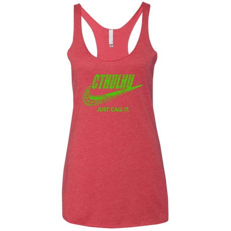 T-Shirts Vintage Red / X-Small Just Call It Women's Triblend Racerback Tank