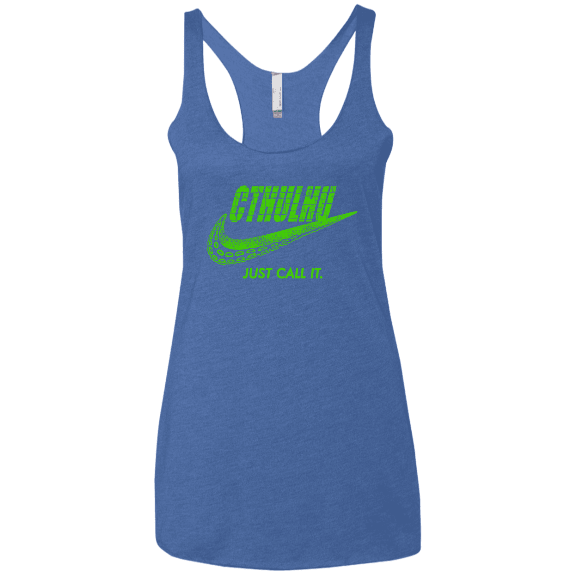 T-Shirts Vintage Royal / X-Small Just Call It Women's Triblend Racerback Tank