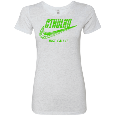 T-Shirts Heather White / S Just Call It Women's Triblend T-Shirt