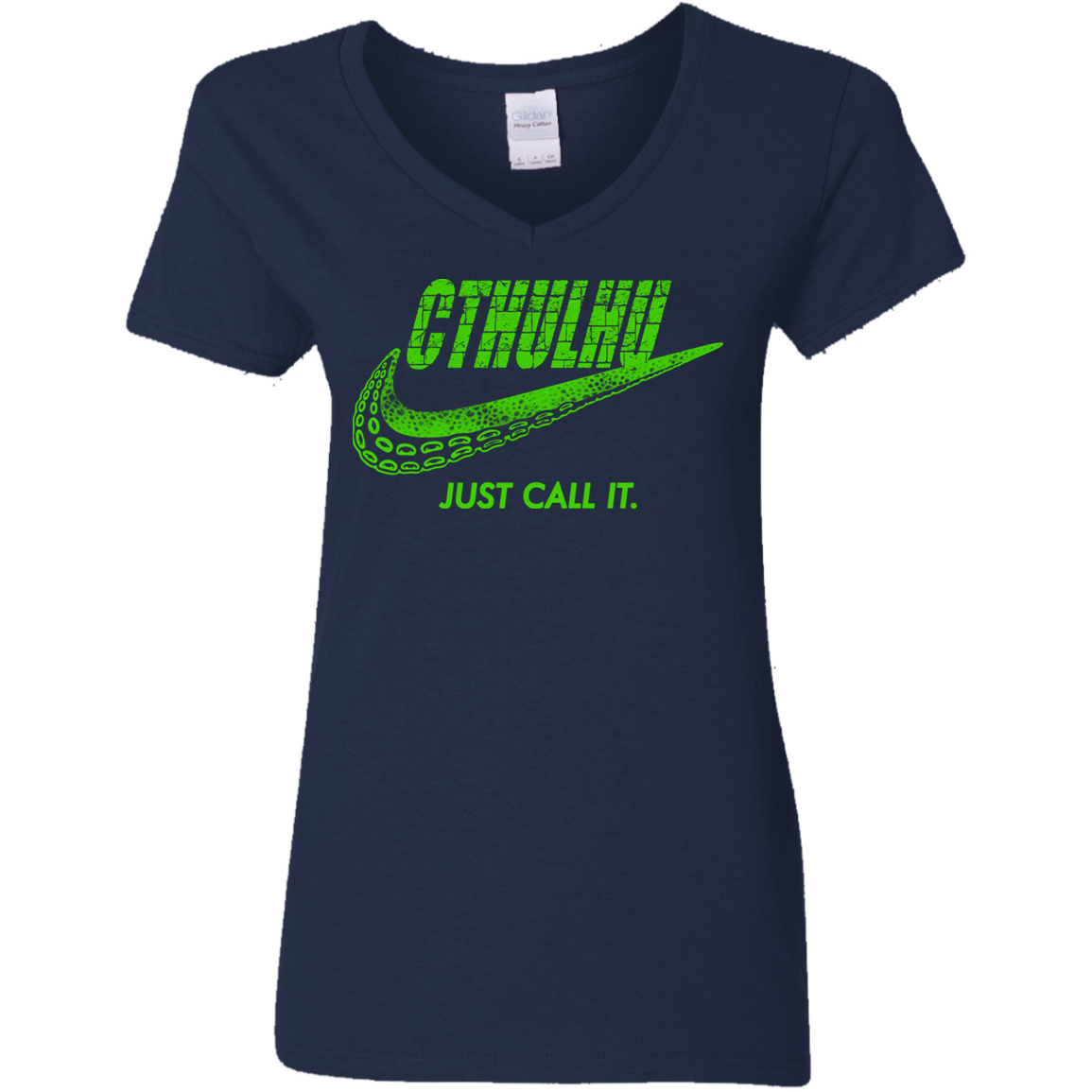 T-Shirts Navy / S Just Call It Women's V-Neck T-Shirt