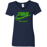 T-Shirts Navy / S Just Call It Women's V-Neck T-Shirt