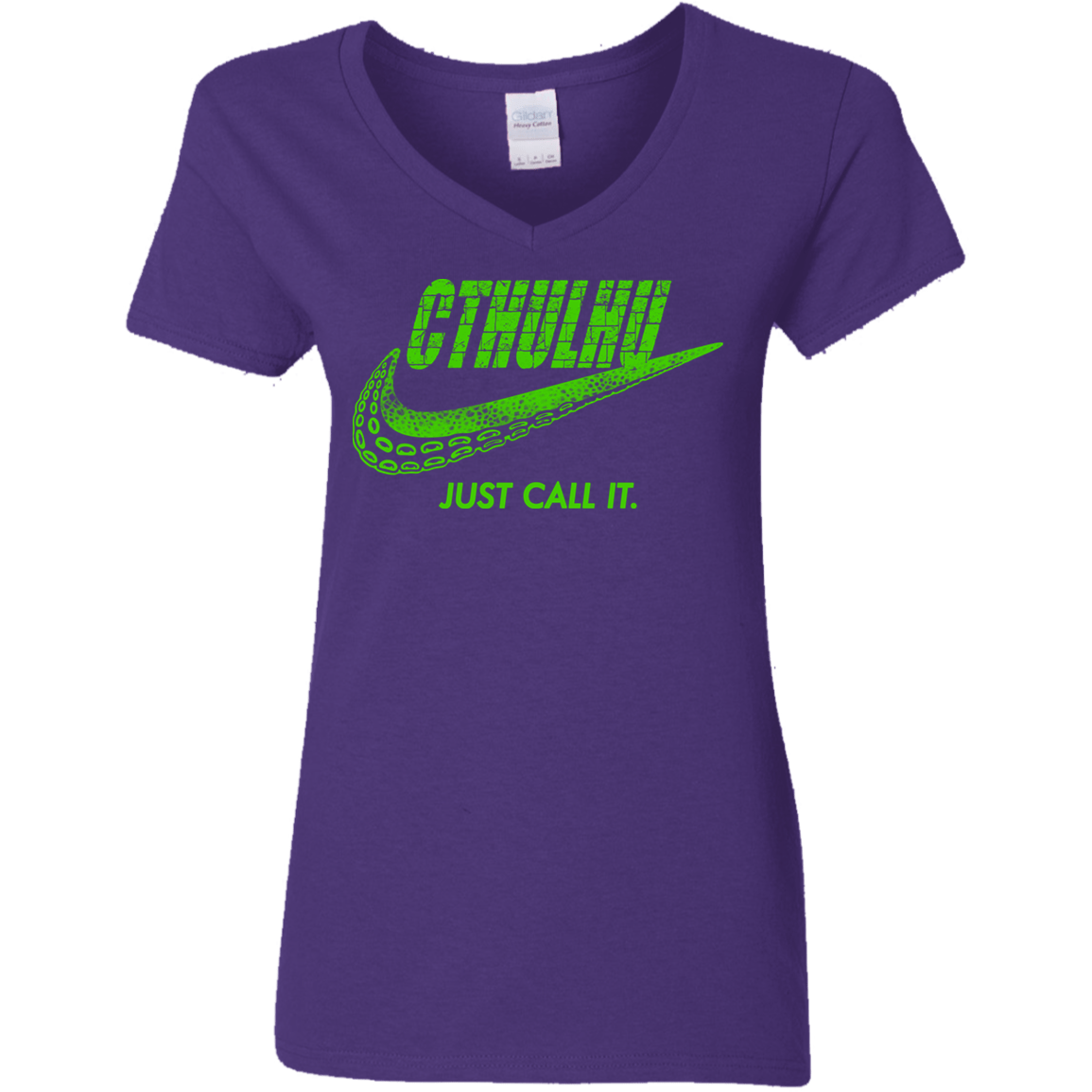 T-Shirts Purple / S Just Call It Women's V-Neck T-Shirt