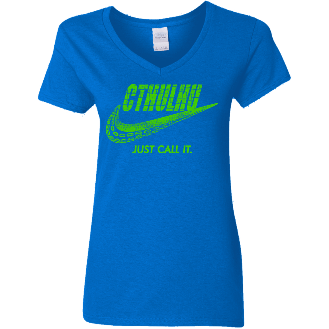 T-Shirts Royal / S Just Call It Women's V-Neck T-Shirt