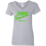 T-Shirts Sport Grey / S Just Call It Women's V-Neck T-Shirt