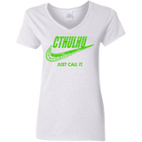 T-Shirts White / S Just Call It Women's V-Neck T-Shirt