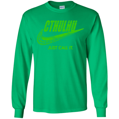 T-Shirts Irish Green / YS Just Call It Youth Long Sleeve T-Shirt