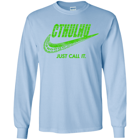 T-Shirts Light Blue / YS Just Call It Youth Long Sleeve T-Shirt