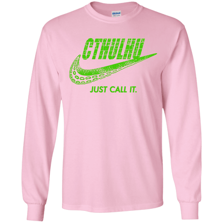 T-Shirts Light Pink / YS Just Call It Youth Long Sleeve T-Shirt