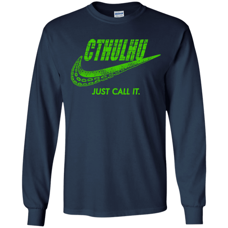 T-Shirts Navy / YS Just Call It Youth Long Sleeve T-Shirt