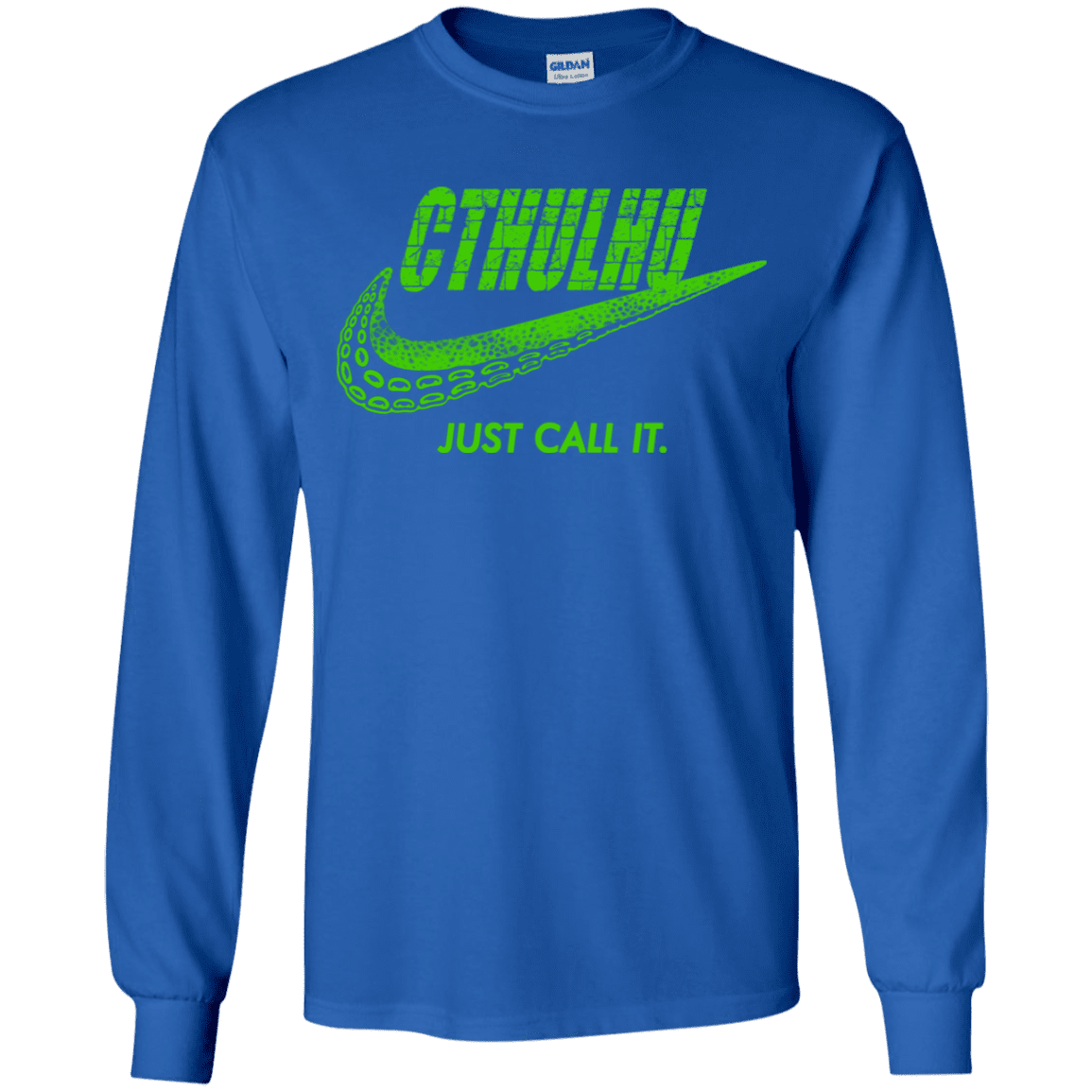 T-Shirts Royal / YS Just Call It Youth Long Sleeve T-Shirt