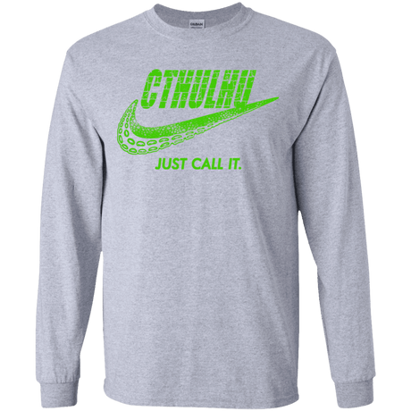 T-Shirts Sport Grey / YS Just Call It Youth Long Sleeve T-Shirt