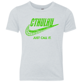 T-Shirts Heather White / YXS Just Call It Youth Triblend T-Shirt