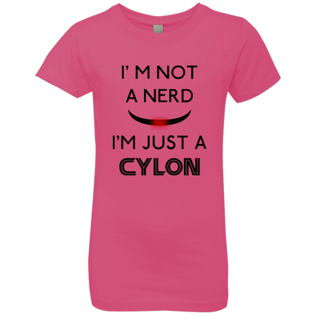 T-Shirts Hot Pink / YXS Just cylon Girls Premium T-Shirt