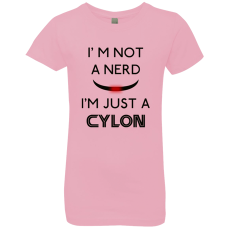 T-Shirts Light Pink / YXS Just cylon Girls Premium T-Shirt