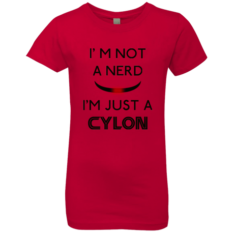 T-Shirts Red / YXS Just cylon Girls Premium T-Shirt