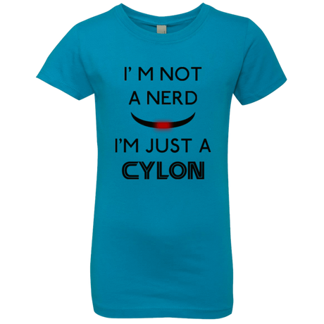 T-Shirts Turquoise / YXS Just cylon Girls Premium T-Shirt
