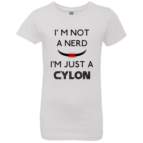 T-Shirts White / YXS Just cylon Girls Premium T-Shirt