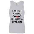 T-Shirts Heather Grey / Small Just cylon Men's Premium Tank Top