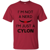 T-Shirts Cardinal / Small Just cylon T-Shirt