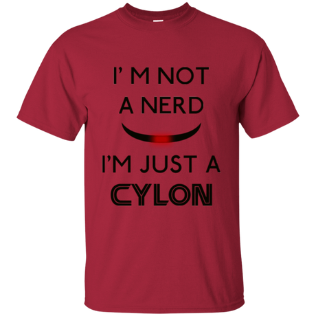 T-Shirts Cardinal / Small Just cylon T-Shirt