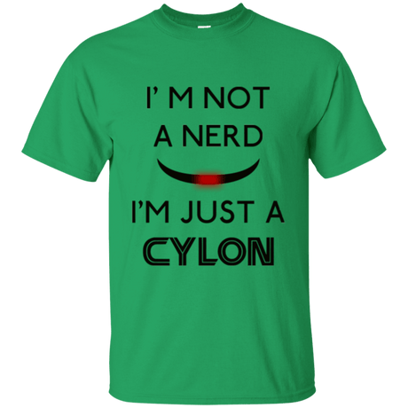 T-Shirts Irish Green / Small Just cylon T-Shirt