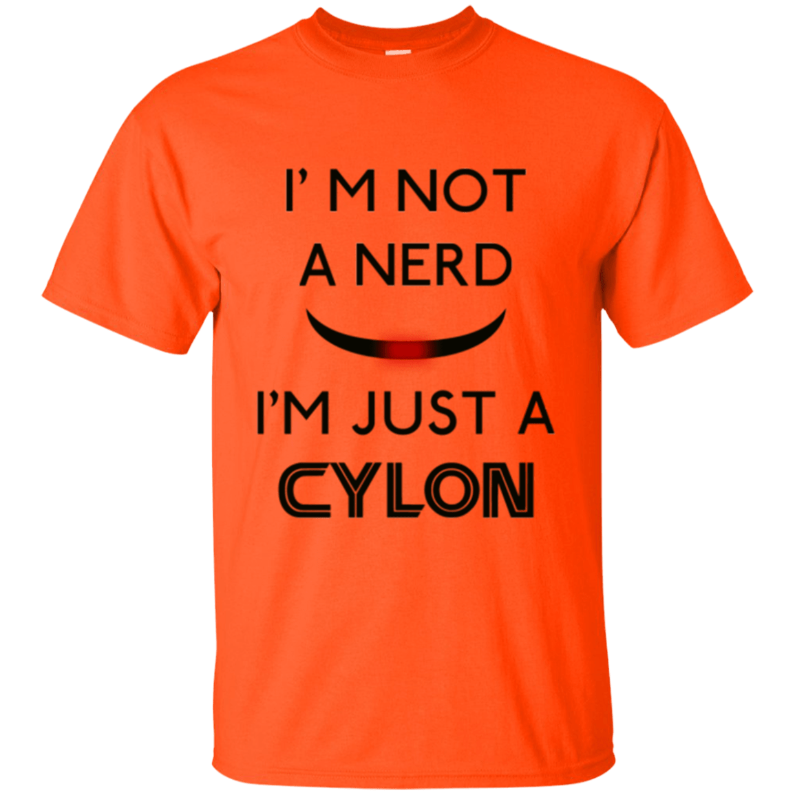 T-Shirts Orange / Small Just cylon T-Shirt