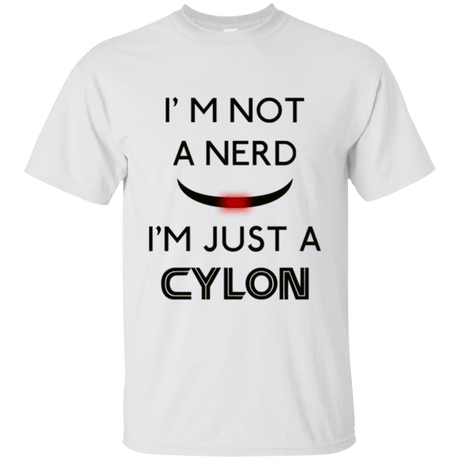 T-Shirts White / Small Just cylon T-Shirt