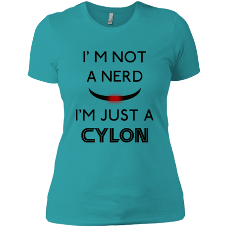 T-Shirts Tahiti Blue / X-Small Just cylon Women's Premium T-Shirt