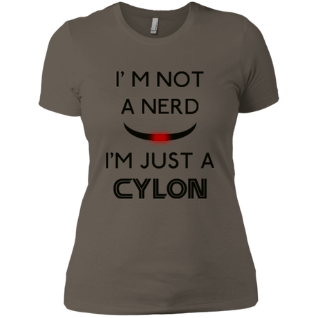 T-Shirts Warm Grey / X-Small Just cylon Women's Premium T-Shirt
