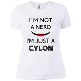 T-Shirts White / X-Small Just cylon Women's Premium T-Shirt