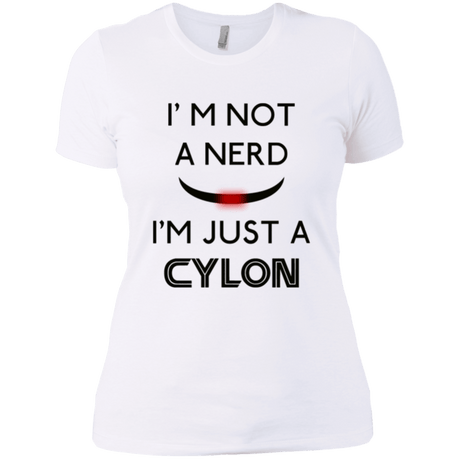 T-Shirts White / X-Small Just cylon Women's Premium T-Shirt