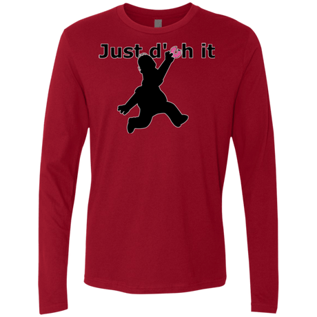 T-Shirts Cardinal / Small Just doh it Men's Premium Long Sleeve