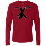 T-Shirts Cardinal / Small Just doh it Men's Premium Long Sleeve