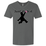 T-Shirts Heavy Metal / X-Small Just doh it Men's Premium V-Neck