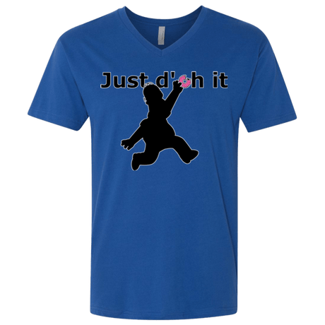 T-Shirts Royal / X-Small Just doh it Men's Premium V-Neck