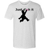 T-Shirts Heather White / Small Just doh it Men's Triblend T-Shirt