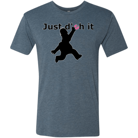 T-Shirts Indigo / Small Just doh it Men's Triblend T-Shirt