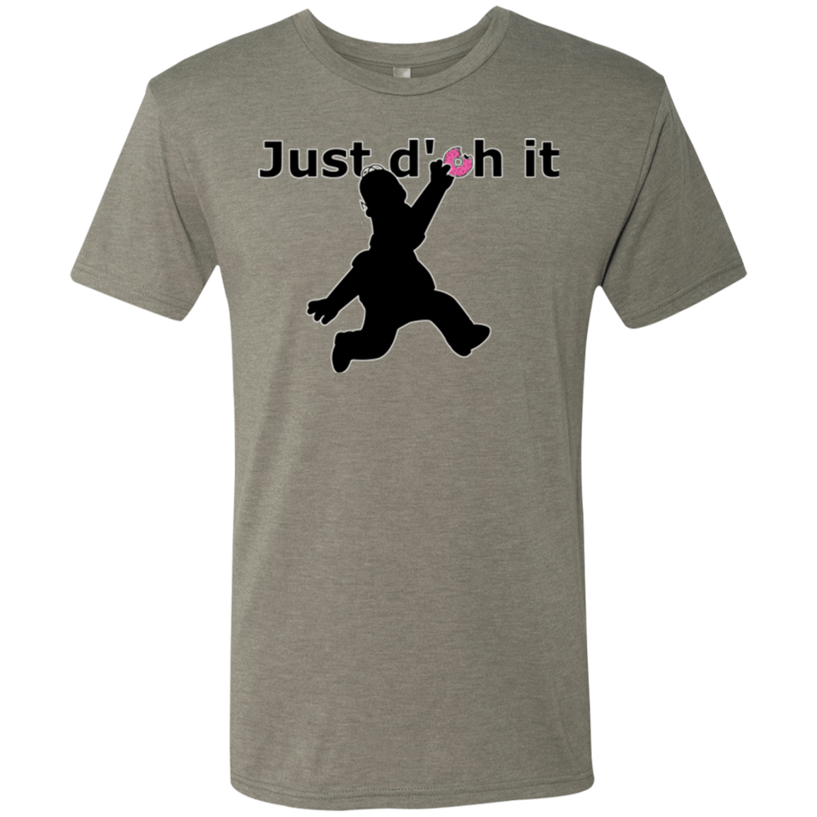 T-Shirts Venetian Grey / Small Just doh it Men's Triblend T-Shirt