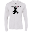 T-Shirts Heather White / X-Small Just doh it Triblend Long Sleeve Hoodie Tee