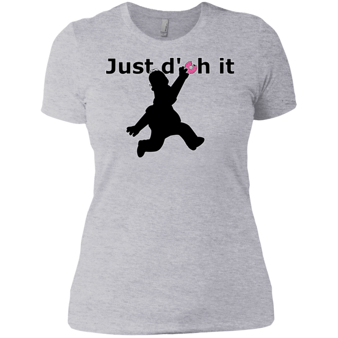 T-Shirts Heather Grey / X-Small Just doh it Women's Premium T-Shirt