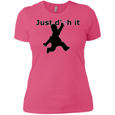 T-Shirts Hot Pink / X-Small Just doh it Women's Premium T-Shirt