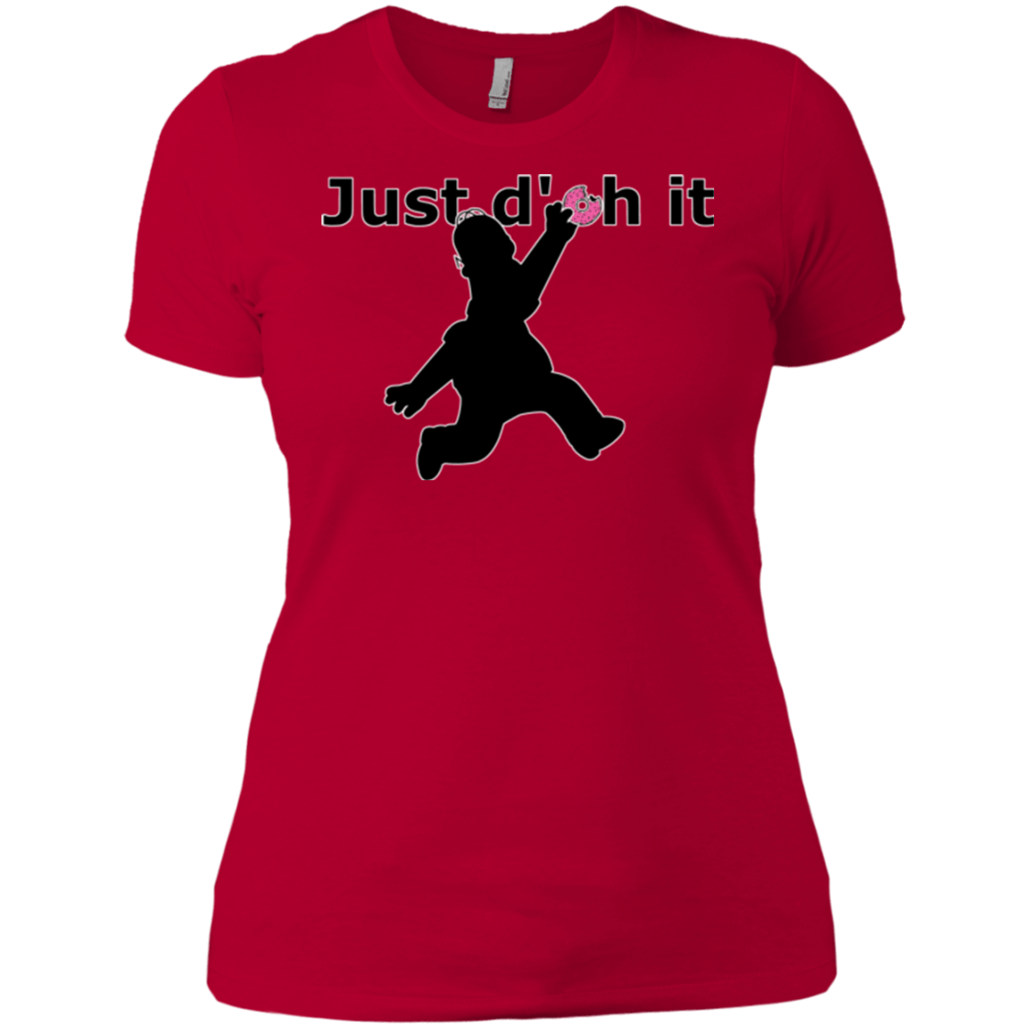 T-Shirts Red / X-Small Just doh it Women's Premium T-Shirt