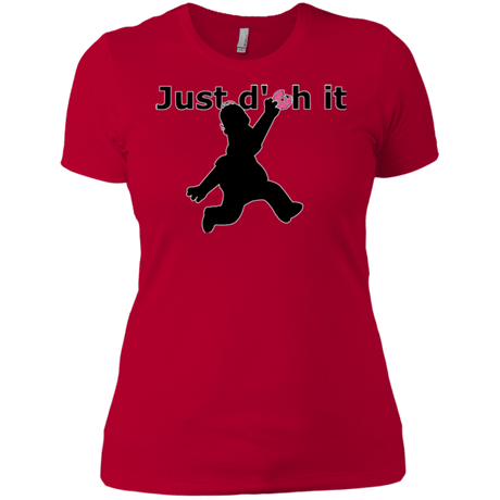 T-Shirts Red / X-Small Just doh it Women's Premium T-Shirt