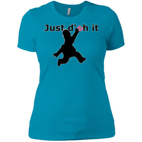 T-Shirts Turquoise / X-Small Just doh it Women's Premium T-Shirt