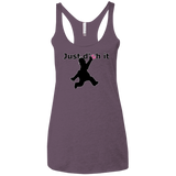 T-Shirts Vintage Purple / X-Small Just doh it Women's Triblend Racerback Tank